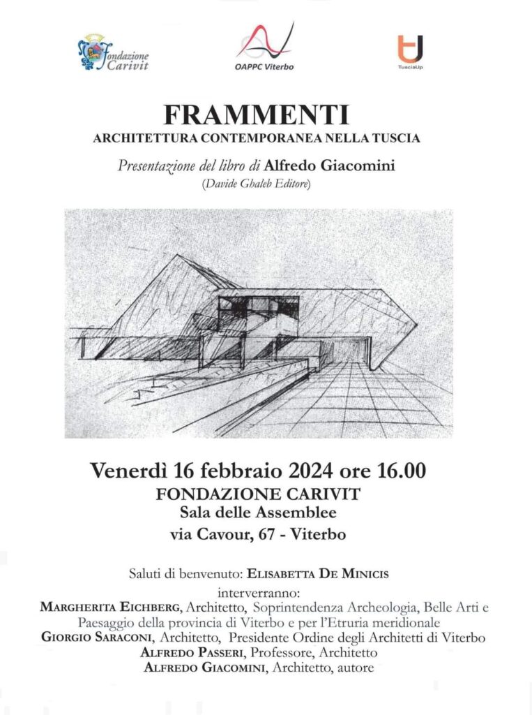 Frammenti Presentazione Del Volume Di Alfredo Giacomini Descrive L